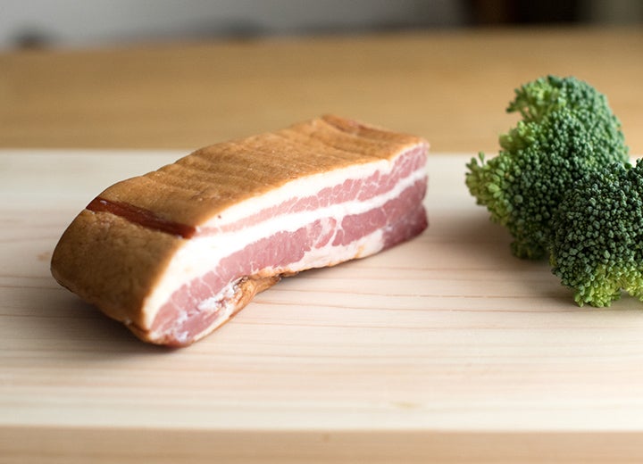 庄内豚乾塩直火窯ベーコン