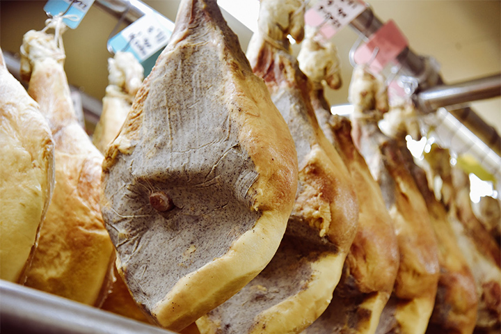 生ハム製造工程