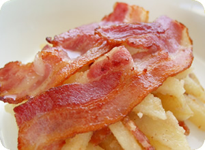 ベーコンポテト