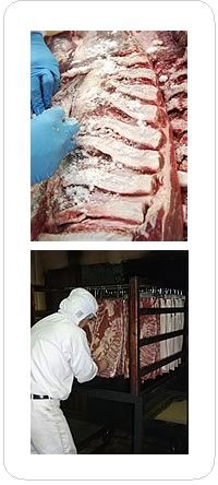 スモークベーコン工程