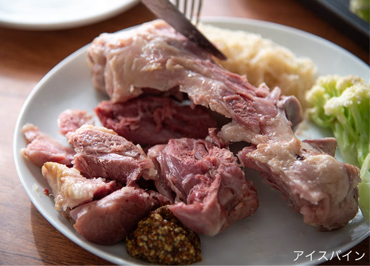 アイスバインとザワークラウト