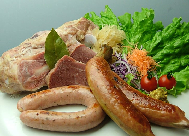 アイスバインとザワークラウト