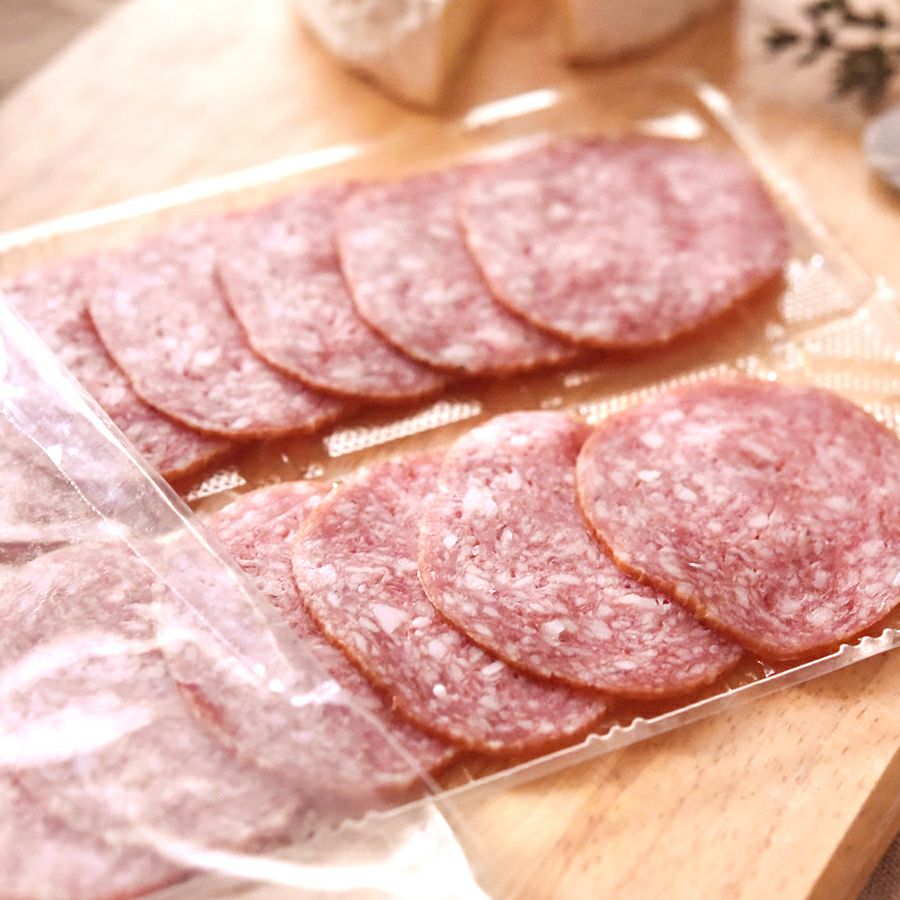 庄内豚生サラミスライス(黒)