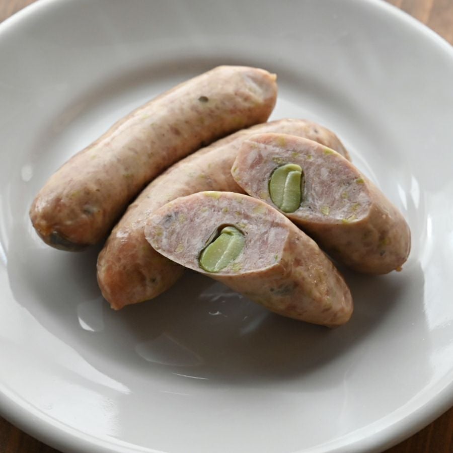 無添加】出羽のしんけん工房 だだちゃ豆入りフランク 99g | 東北ハム