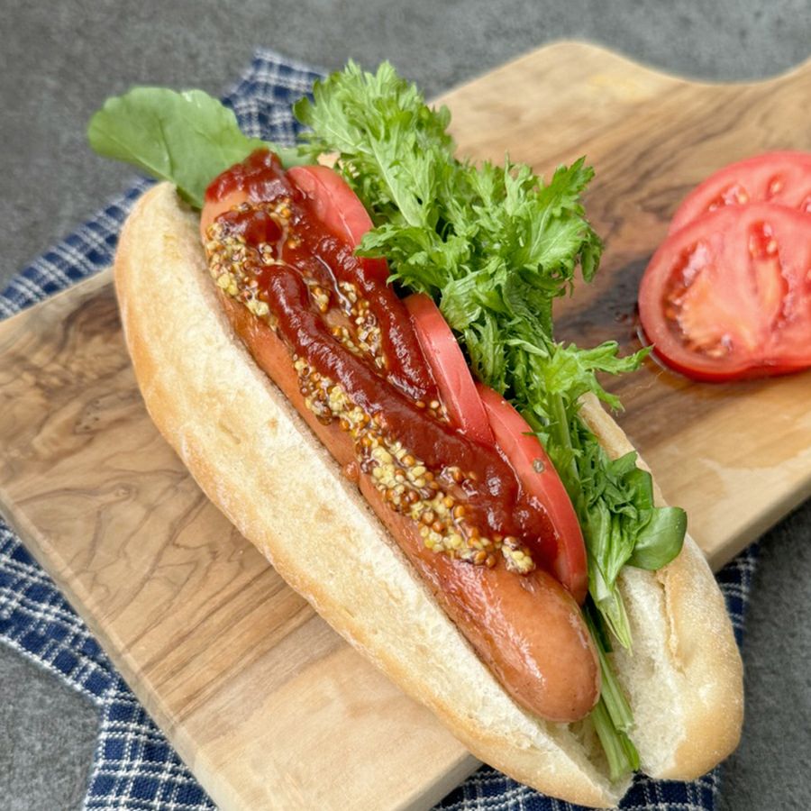 フランクフルターのホットドッグ