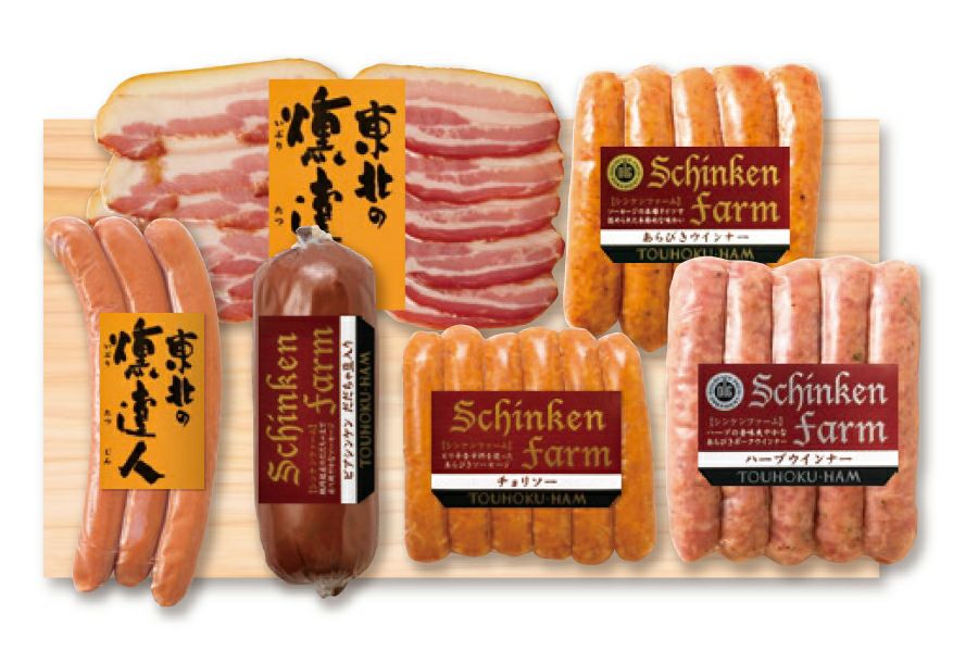 【新セット】東北ハムソーセージセット